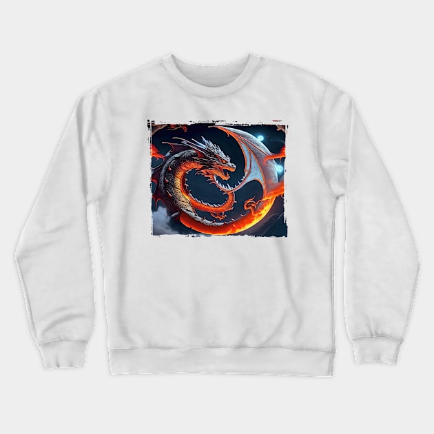 Dragon Crewneck Sweatshirt by DeVerviers